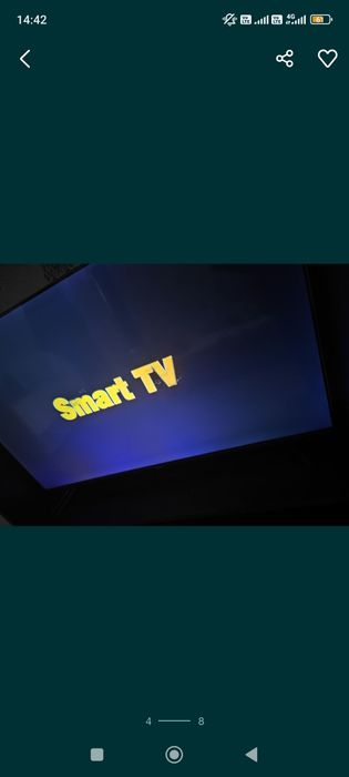 Телевизор смарт acron 109 см