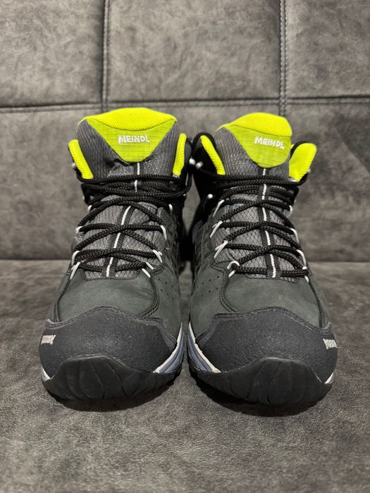 Meindl 3062-01 SX 1.1 laced boots mid GTX black/lemon.