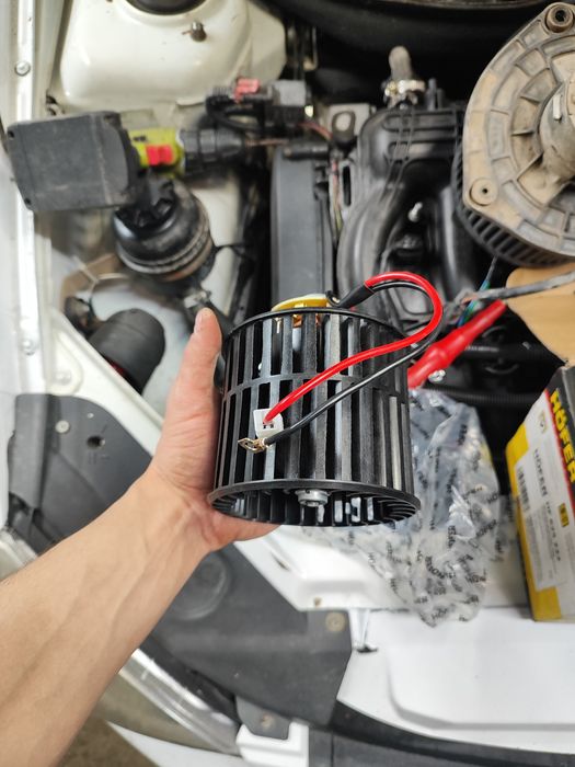 Мотор печки (электро вентилятор)