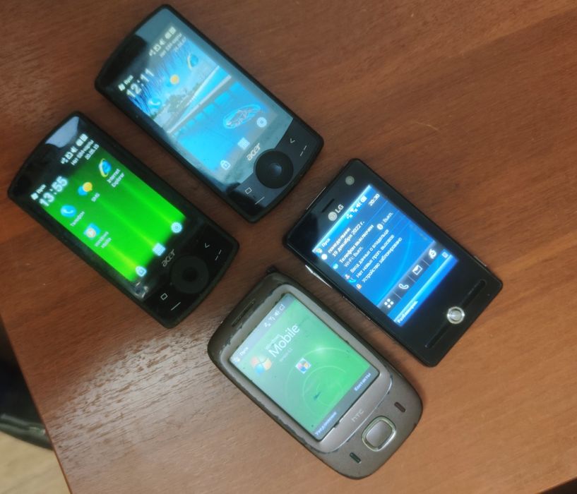 КПК / смартфоны на Windows Mobile (Acer, HTC, LG)