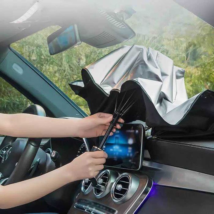 ПРОМО ЧАДЪР СЕННИК ПРОМО за кола - UV защита, 135x75 см