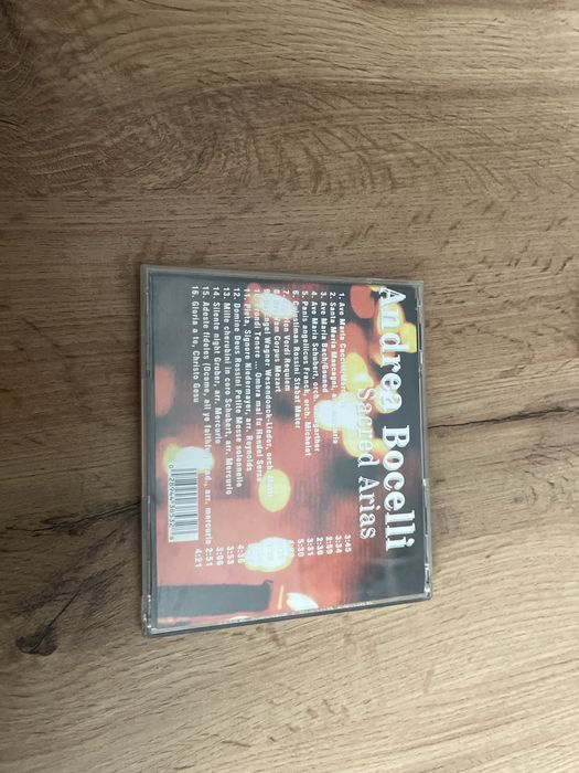 CD Andrea Bocelli - Sacred Arias — оригинален, чисто нов