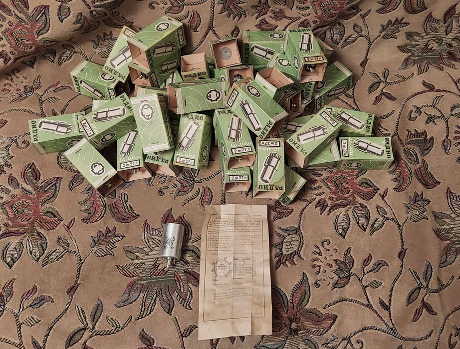 Радио лампы ссср