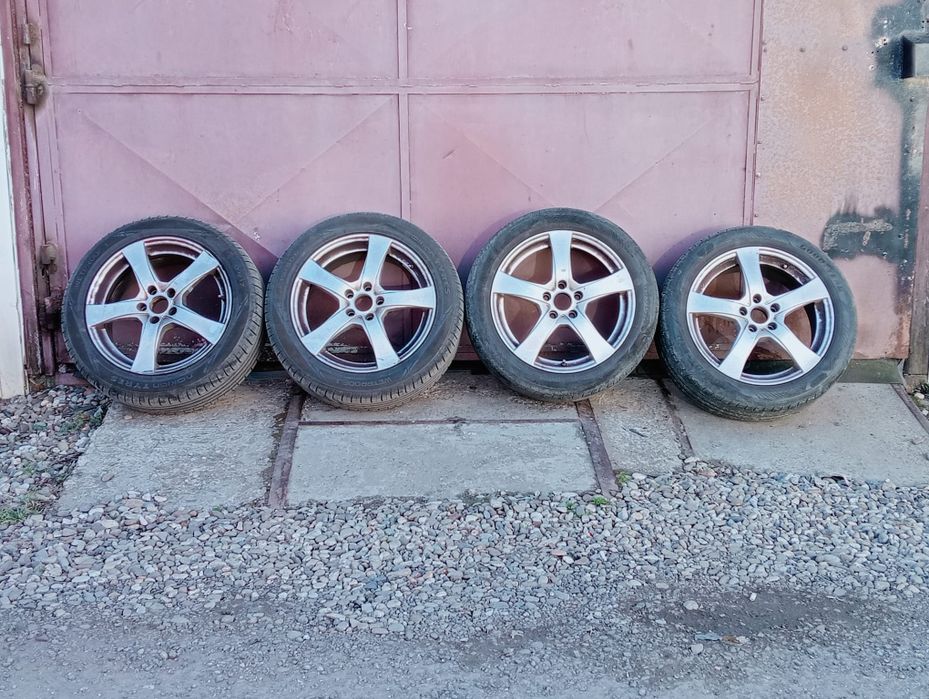 Jante aliaj pe R17 pt Ford_5 x 108, anvelope Goodyear DOT 2024