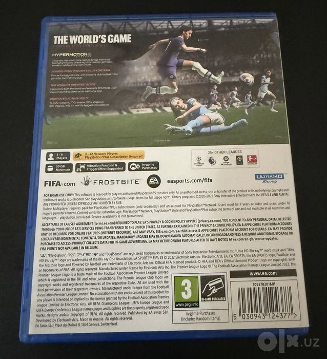 FIFA 23 диск PS5