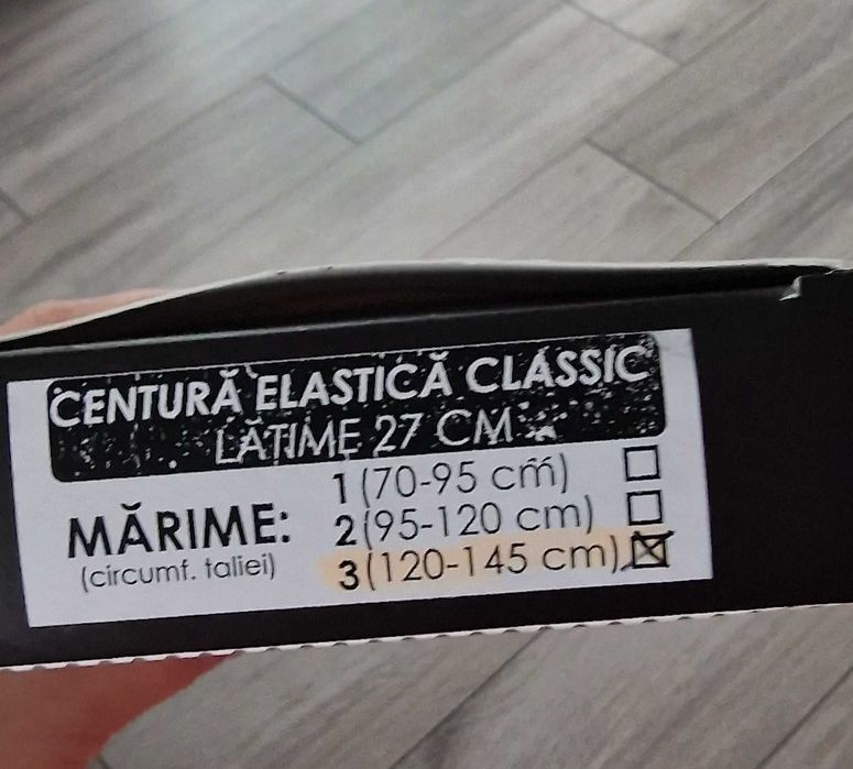 Centura elastica Orthotex postpartum sau pt sustinere lombara