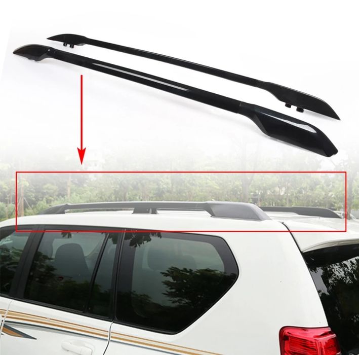 РЕЙЛИНГИ Toyota Land Cruiser 120 Prado,релинги Прадо багажник на крышу