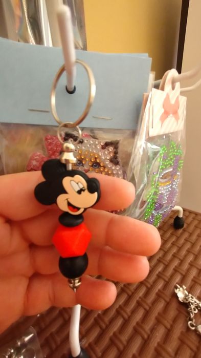 Ключодържатели със силиконови мъниста