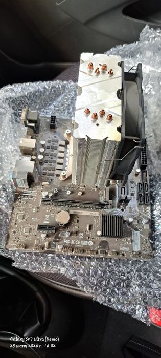 Комплект H610 + I3 12100F + куллер