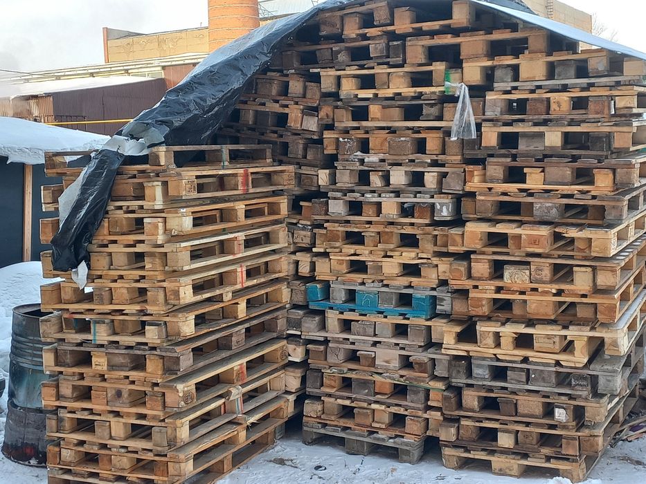 Приём поддонов евро