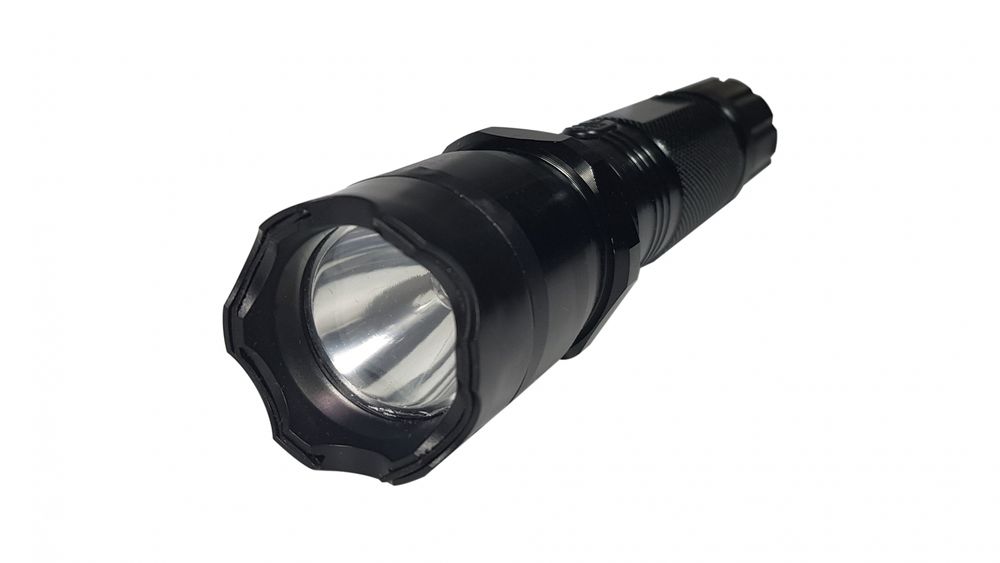 Lanterna cu electrosoc si cutit comando rainbow