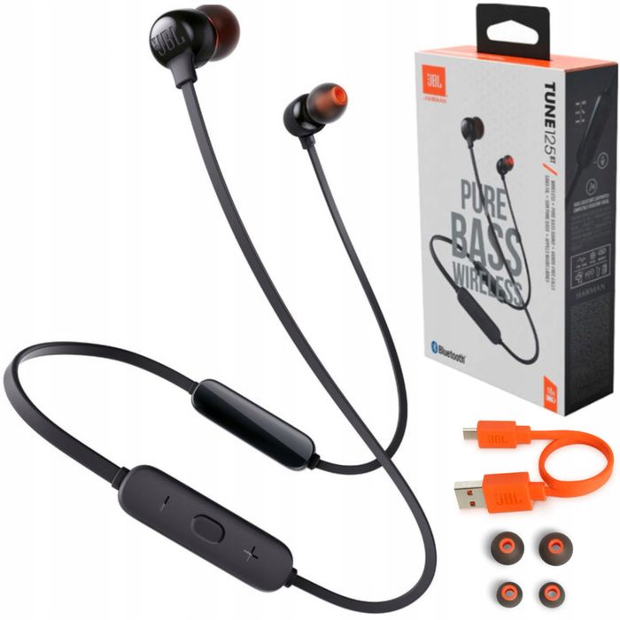 JBL Tune 125BT — беспроводные наушники с фирменным звуком JBL