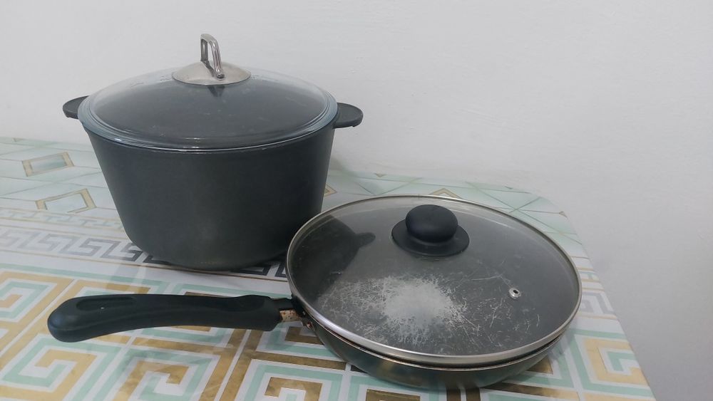Қазан и сковорода бу