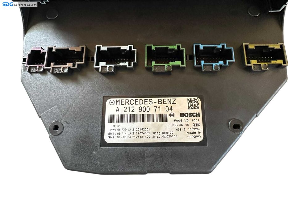 Tablou Panou Sigurante Fata SAM Mercedes Clasa E Class W212 S212 2009 - 2016 Cod A2129007104 [V0541]