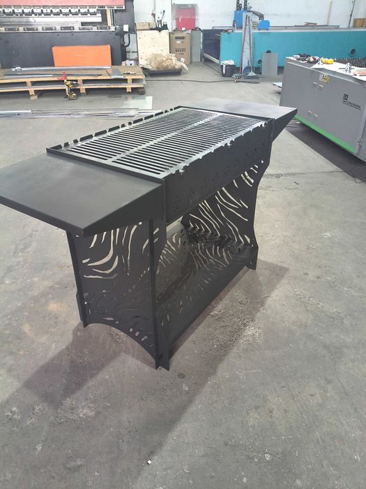Gratar de gradina premium 800x500mm