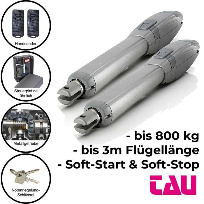 Европейская автоматика для ворот — TAU, ERREKA