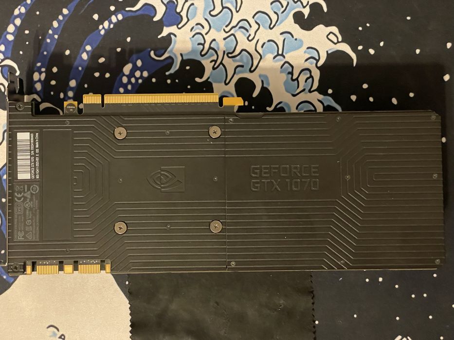 Видеокарта Nvidia GTX 1070 Founders edition!