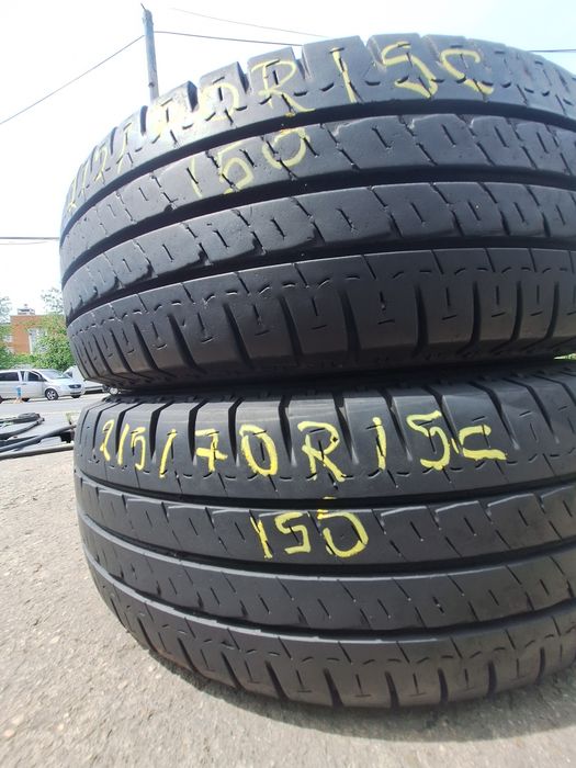 2 anvelope vara 215/70r15C Michelin Montaj Gratuit