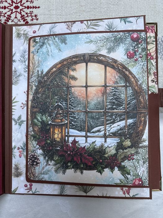 Коледно албумче за снимки с шейк корица