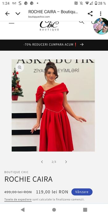 Vând rochie noua mărimea L