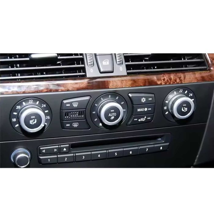 BMW E60 Бутон климатик десен за климатроника двуозонов копче за парно