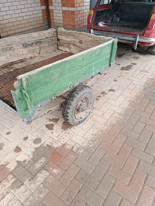 Прицеп от жигули с фаркопом