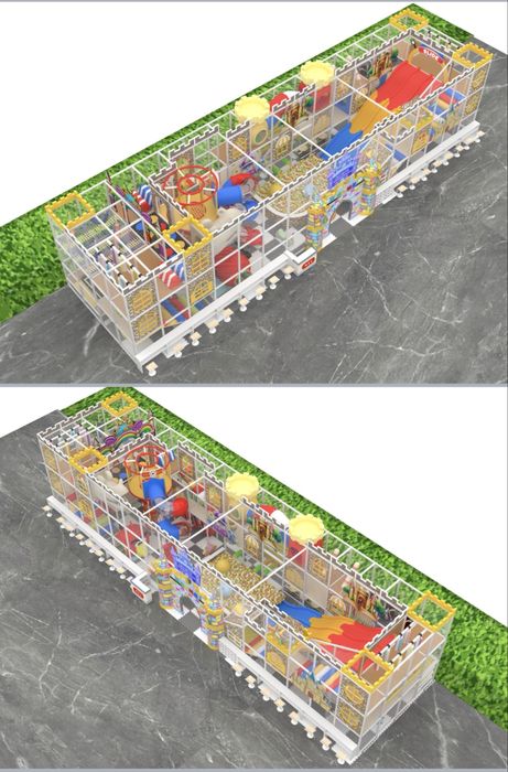 лабиринт 20м*5.5м*5м