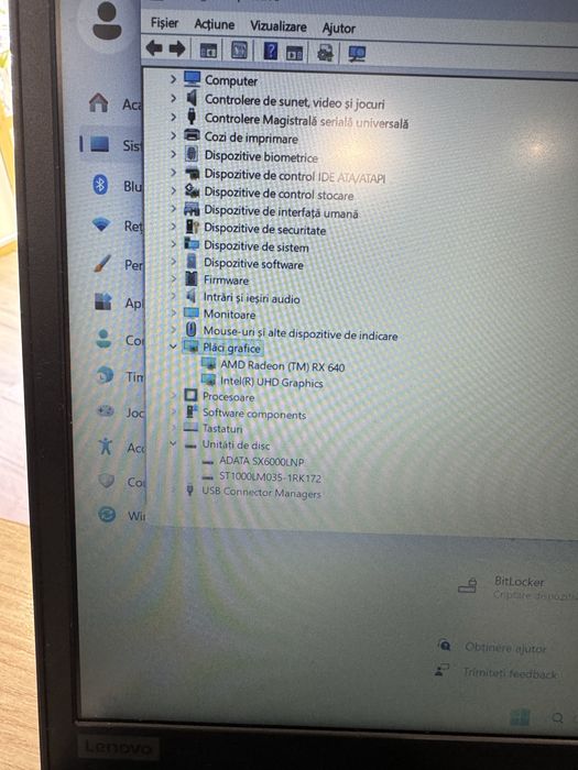 Laptop Lenovo ThinkPad E15, Intel Core i5-10210U, 8GB DDR4, HDD 1TB + SSD 256GB , AMD Radeon RX 640