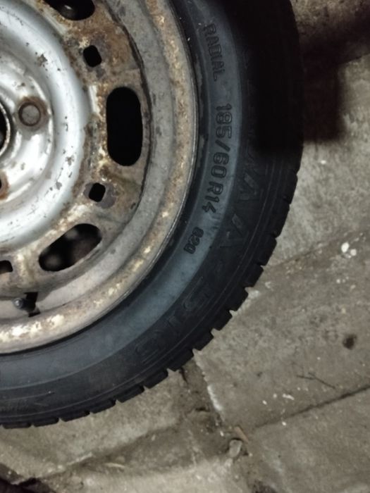 Диски на пассат с зимней резиной