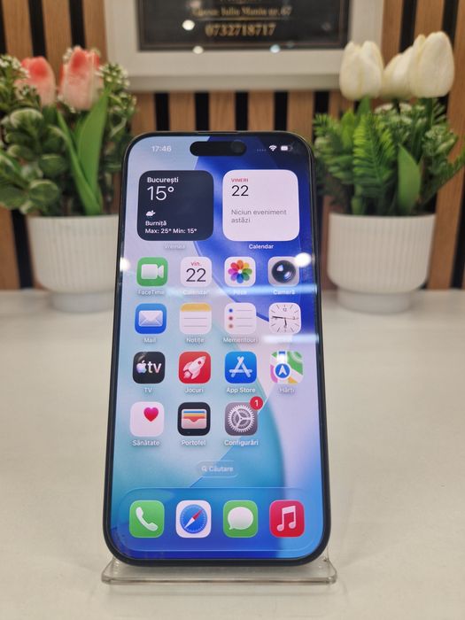 Iphone 15 Pro 128GB / 8GB RAM 86% Baterie Garantie! #56163