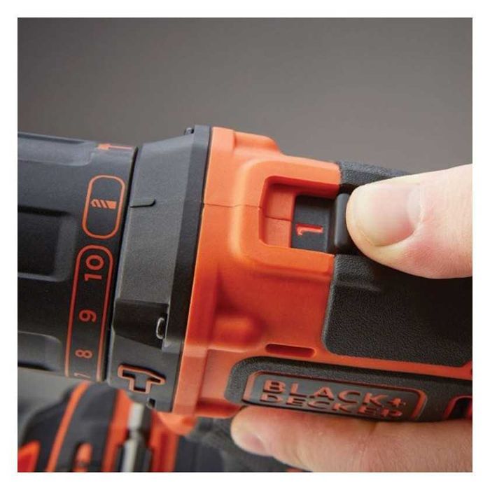Акумулаторен ударен винтоверт BLACK & DECKER BDCHD18K, 18 V