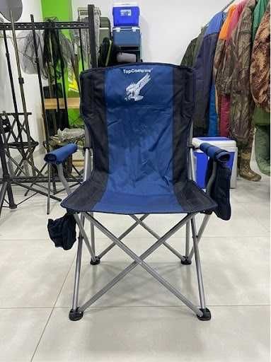 Кресло складное TopCamping с орлом – ваш комфортный отдых на природе!