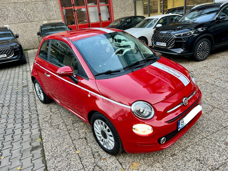 Fiat 500 2022 hibrid impecabil fara accidente