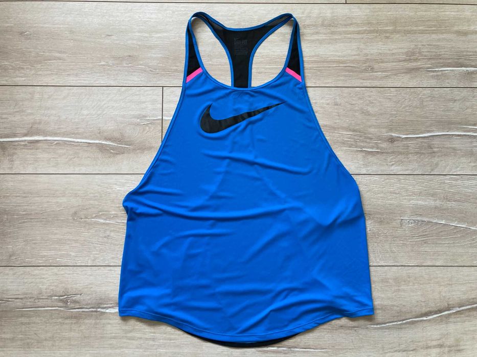 Найк Nike Flow Graphic Dri Fit женски спортен потник размер L