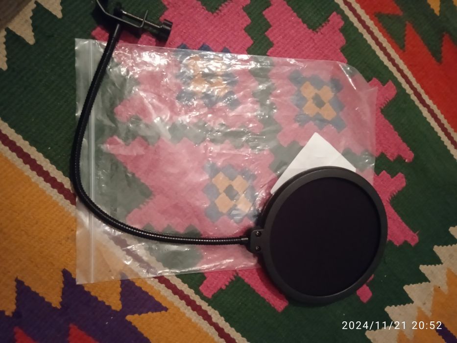 Har qanday mikrofon uchun mos mikrofon filtri niq