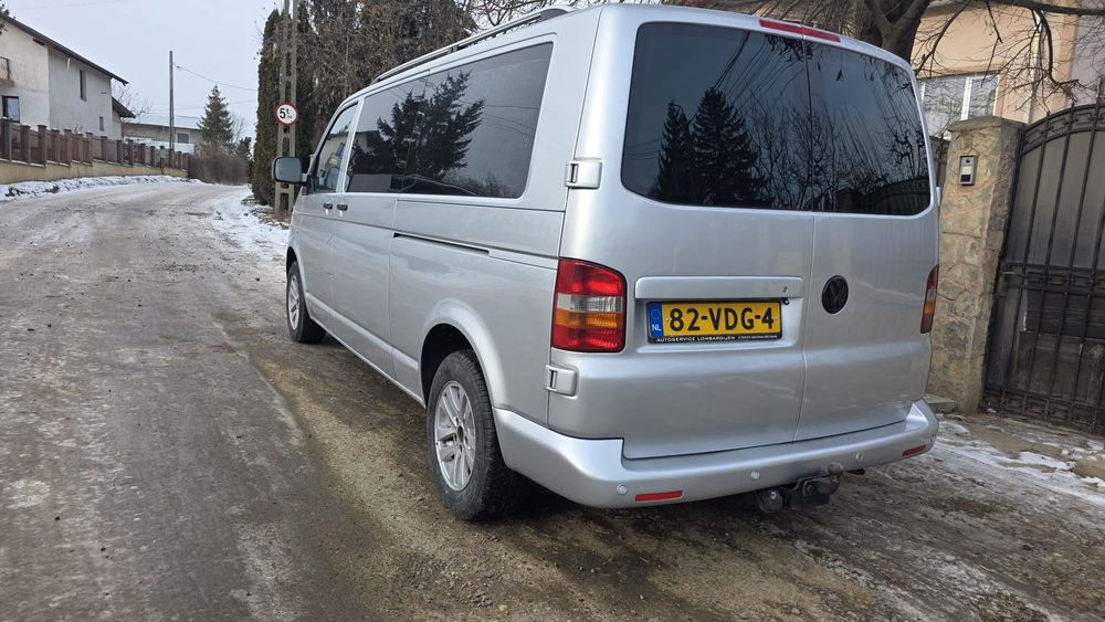 Vw Transporter T5 2.5 TDI * An 2008 * Tracțiune integrala 4×4 * Lung