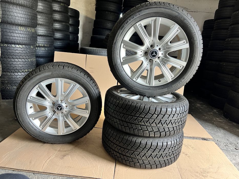 Jante NOI originale Mercedes GLE , GLS , ML , 19 inch’+ anvelope 255/50/19 , Michelin NOI