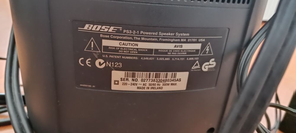 Sistem Audio Complet Bose 3-2-1, Sunet Cinematic, Stare Impecabilă