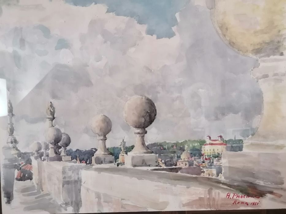 Acuarelă Alexandru Phoebus