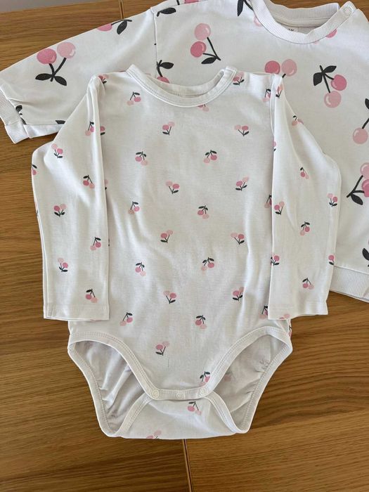 Set H&M 3 piese 92 cm 18-24 luni