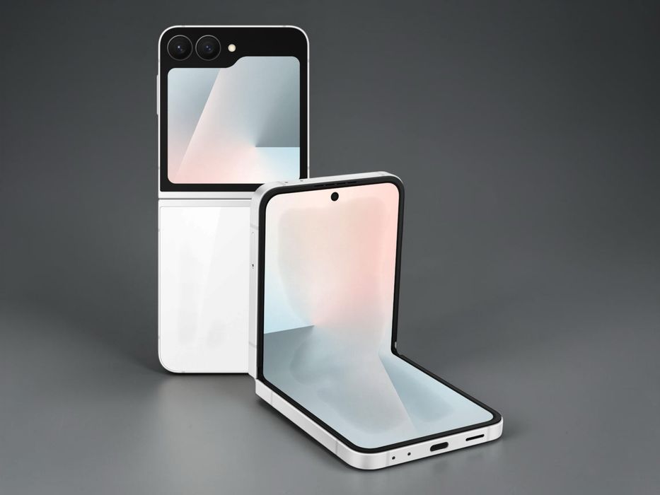 НОВ! Samsung Galaxy Z Flip 7 FE 5G 256GB White / Black 2г. Гаранция!