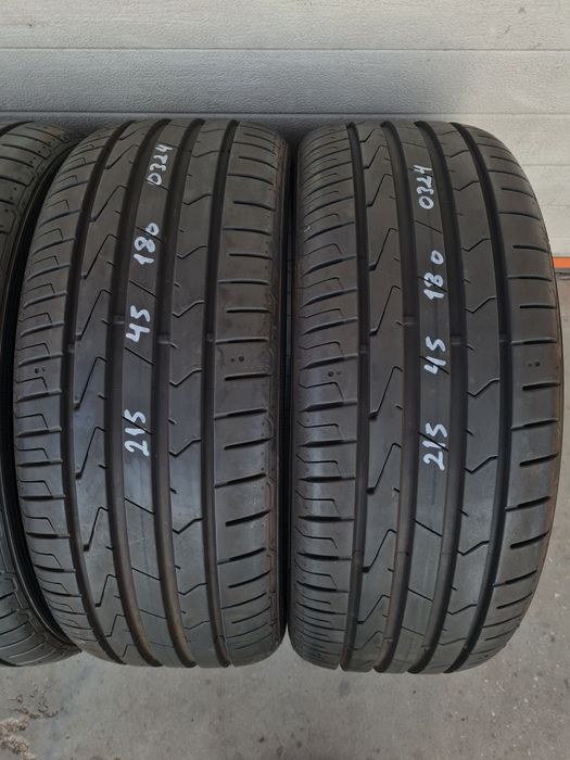 Летни гуми 4 броя HANKOOK VentusPrime3 215 45 R18 дот 0324