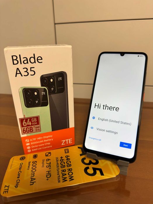 ZTE Blade A35 – 64GB / 6GB RAM – NOU, în cutie