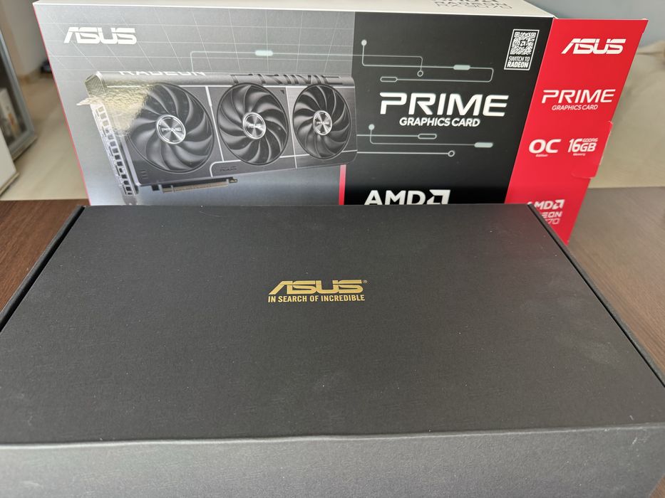 ASUS PRIME Radeon RX 9070 OC 16GB GDDR6 - Ca Nouă | Sub 10h utilizare | Garanție | Test în București