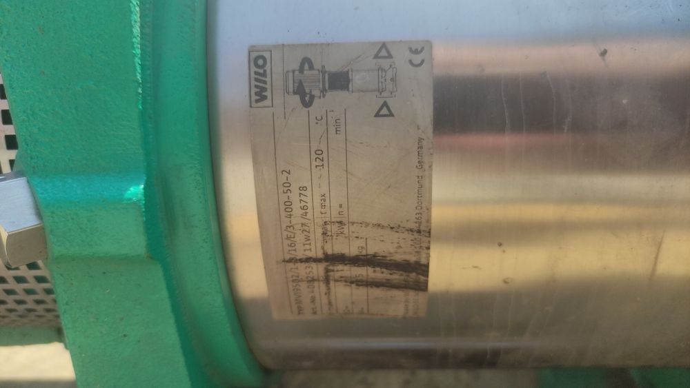 Насос Wilo MVI 9502/1-3/16/E/