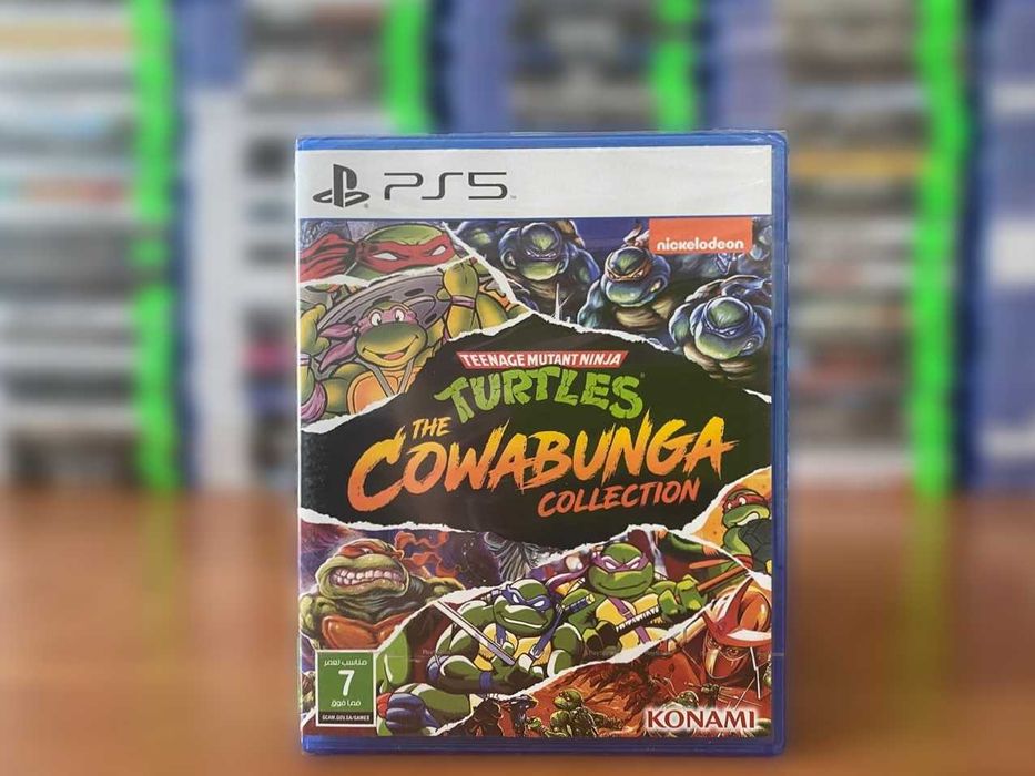 Новый Teenage Mutant Ninja Turtles: The Cowabunga Collection PS5