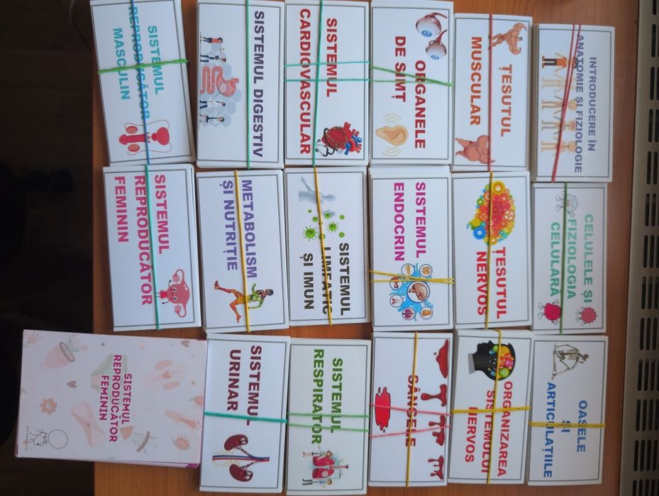 Vând flashcards Barron's