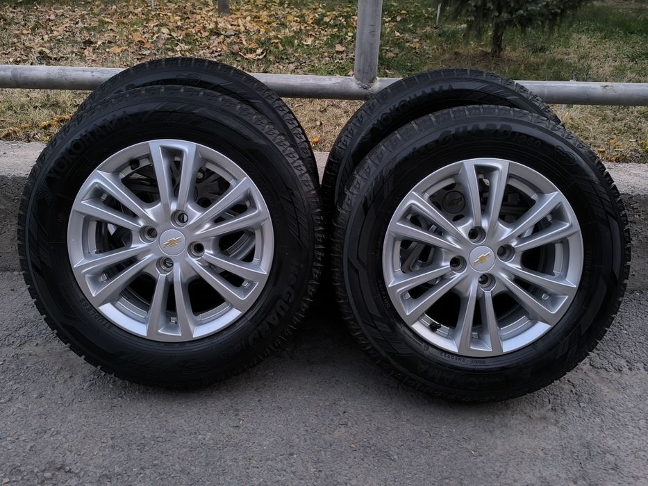 Диски с зимним шинами на Шевролет кобальт