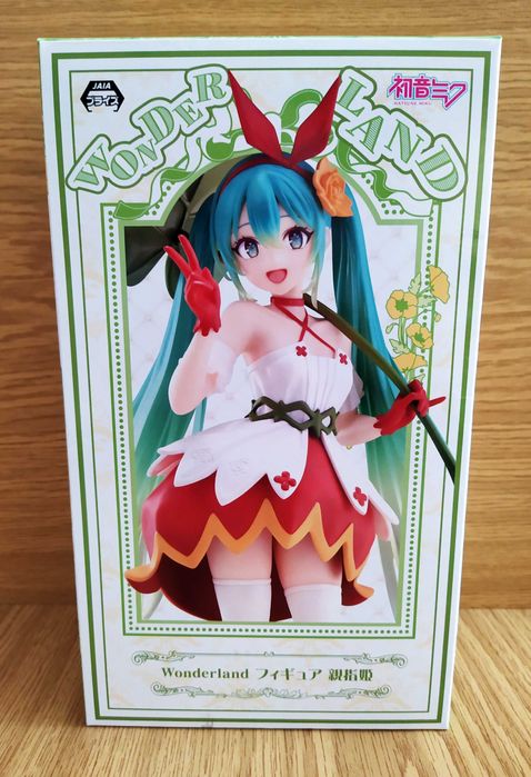 Аниме фигури Desktop Cute Albedo Bunny Ver. & Hatsune Miku Wonderland Thumbelina
