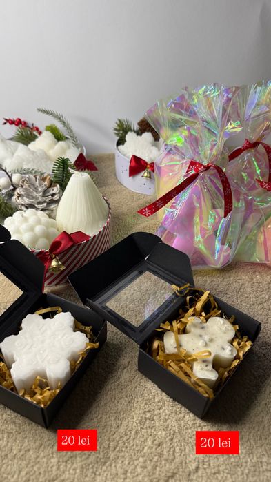 Aranjamente Lumanari de Craciun personalizate! Livrare Gratuita!